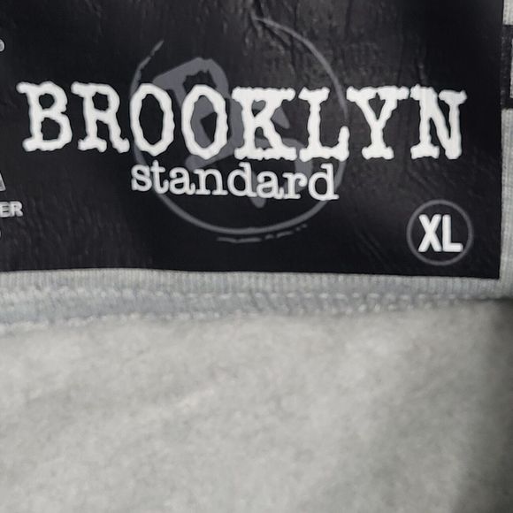 NWT Brooklyn Standard Joggers XL (36x31) Adult Fleece Drawstring  Gray B… - Picture 7 of 8